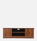 Grovemill Engineered Wood TV Console in Heat Resistant Warm Chestnut Finish - Image 4