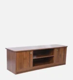 Grovemill Engineered Wood TV Console in Heat Resistant Warm Chestnut Finish - Image 6