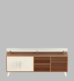Grovemill Engineered Wood TV Console in Heat Resistant Warm Chestnut Finish - Image 6