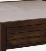 Gslo Premium Bed with Spacious Storage and Elegant Walnut Finish - Image 4