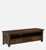 Harborwood Sheesham Wood TV Console in Scratch Resistant Warm Walnut Finish - Image 7