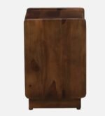 Harlo Acacia Wood Bedside Table in Rustic Natural Finish - Image 4
