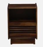 Harlo Acacia Wood Bedside Table in Rustic Natural Finish - Image 9