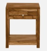 Hivona Luxury Wooden Bedside Table for Bedroom - Image 2