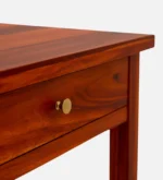 Honey Writing Table In Honey Finish - Image 12