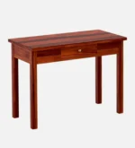Honey Writing Table In Honey Finish - Image 5