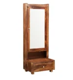 Hurora Sheesham Wood Dresser with Storage Cabinet - Image 4
