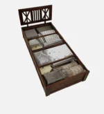 Iarthvia Solid Wood Single Bed in Raw Natural Finish - Image 10
