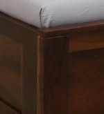 Iarthvia Solid Wood Single Bed in Raw Natural Finish - Image 11