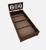 Iarthvia Solid Wood Single Bed in Raw Natural Finish - Image 4