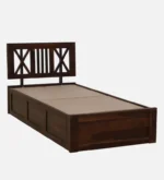 Iarthvia Solid Wood Single Bed in Raw Natural Finish - Image 6