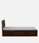 Iarthvia Solid Wood Single Bed in Raw Natural Finish - Image 8