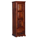 JasaCraft Rustic Oak Bedroom Wardrobe with Drawers - Image 2