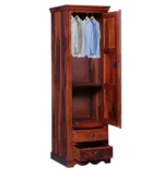 JasaCraft Rustic Oak Bedroom Wardrobe with Drawers - Image 5