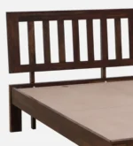 Jenvoria Modern Natural Finish King Size Wooden Bed with Premium Design - Image 2