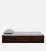 Jexvira Solid Wood Single Bed with Elegant Appearance and Durable Structure for Everyday Use - Image 2