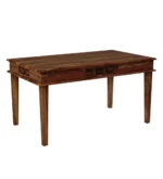 Jrenvia Solid Wood Dining Table in Forest Natural Finish - Image 2
