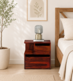 Kavento Wooden Bedside Cabinet