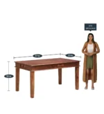 Klorvyn Acacia Wood Dining Table in Natural Warm Finish - Image 4