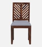 Korvyn Rustic Solid Sheesham Wood Dining Set for 8 People - Image 2