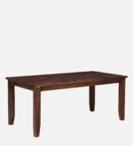 Korvyn Rustic Solid Sheesham Wood Dining Set for 8 People - Image 3