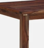 Korvyn Rustic Solid Sheesham Wood Dining Set for 8 People - Image 8