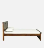 Liorentia Natural Sheesham Wood Bed with Modern Premium Finish - Image 2