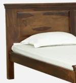 Liorentia Natural Sheesham Wood Bed with Modern Premium Finish - Image 5