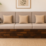 Mayson Upholstered 3 Seater Sofa in Grey