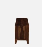 Maplehurst Sheesham Wood TV Stand in UV Resistant Aged Walnut Finish - Image 4