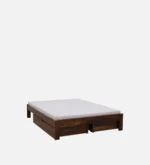 Marnixa Sheesham Wood Storage Bed in Earthy Wood Finish - Image 3