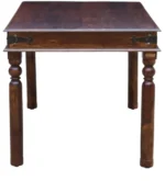 Mealora Classic 6 Seater Dining Table Set with Strong Wooden Frame and Stylish Chairs - Image 3