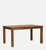 MeritageNest Natural Wood Dining Table - Image 2