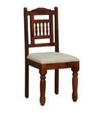 Meron Sheesham Wood Lounge Chair in Honey Oak Finish (set of 2) - Image 3