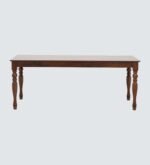 Mlvanto Premium 8 Seater Dining Table Set in Rich Teak Finish - Image 2