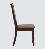 Mlvanto Premium 8 Seater Dining Table Set in Rich Teak Finish - Image 4