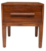 Mlvarnox Modern Wooden Side Table with Spacious Storage Drawer - Image 4