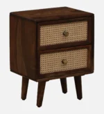 Mlzovia Wooden Bedside Cabinet - Image 3