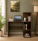 Modern Wooden Study Table for Home Office and Laptop Workspace