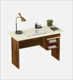 Modern Wooden Study Table with Storage - Image 4