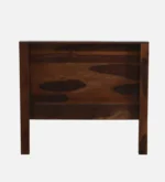 Lorixa Solid Wood Single Bed in Rich Walnut Tone - Image 7