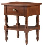 Mrvento Luxury Sheesham Wood Bedside Table with Storage Drawer - Image 3