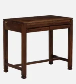 Near Sheesham Wood Writing Table In Provincial Teak Finish - Image 5