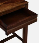 Near Sheesham Wood Writing Table In Provincial Teak Finish - Image 7