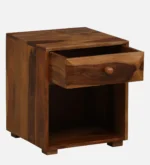 Neltrico Premium Wooden Nightstand with Storage - Image 3
