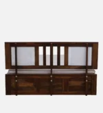 Nenvyra Sheesham Wood Storage Bed in Natural Earth Finish - Image 3