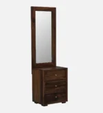 Nilan Solid Wood Dressing Table with Cabinet Storage - Image 4