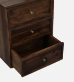 Nilan Solid Wood Dressing Table with Cabinet Storage - Image 5