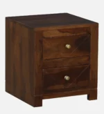Nonroe Natural Wood Side Cabinet - Image 2