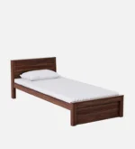 Norten Sheesham Wood Single Bed In Honey Oak Finish - Image 4
